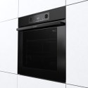 Gorenje | BOS6737E06B | Piekarnik | 77 L | Wielofunkcyjny | Ekologiczne czyszczenie | Sterowanie mechaniczne | Funkcja pary | Ta