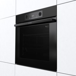 Gorenje | BOS6737E06B | Piekarnik | 77 L | Wielofunkcyjny | Ekologiczne czyszczenie | Sterowanie mechaniczne | Funkcja pary | Ta