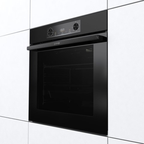 Gorenje | BOS6737E06B | Piekarnik | 77 L | Wielofunkcyjny | Ekologiczne czyszczenie | Sterowanie mechaniczne | Funkcja pary | Ta Gorenje | BOS6737E06B | Piekarnik | 77 L | Wielofunkcyjny | Ekologiczne czyszczenie | Sterowanie mechaniczne | Funkcja pary | Ta