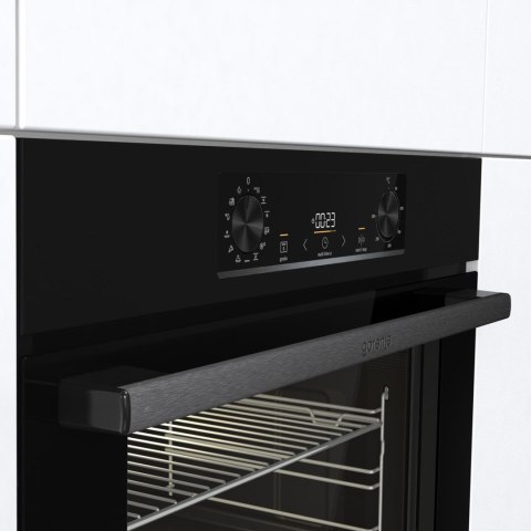 Gorenje | BOS6737E06B | Piekarnik | 77 L | Wielofunkcyjny | Ekologiczne czyszczenie | Sterowanie mechaniczne | Funkcja pary | Ta Gorenje | BOS6737E06B | Piekarnik | 77 L | Wielofunkcyjny | Ekologiczne czyszczenie | Sterowanie mechaniczne | Funkcja pary | Ta