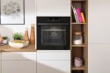 Gorenje | BOS6737E06B | Piekarnik | 77 L | Wielofunkcyjny | Ekologiczne czyszczenie | Sterowanie mechaniczne | Funkcja pary | Ta