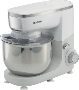 Gorenje Maszyna kuchenna MMC1005W Maszyna kuchenna, 1000 W, Pojemność miski 4.8 L, Liczba prędkości 6, Blender, Maszynka do miel