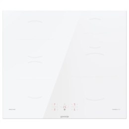 Gorenje Płyta grzewcza GI6401WSC indukcyjna Liczba palników/stref grzejnych 4 Zegar dotykowy Biały wyświetlacz