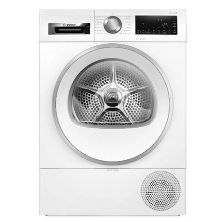Suszarka Bosch z pompą ciepła WQG233CPSN Klasa efektywności energetycznej A+++ Ładowanie od przodu 8 kg LED Głębokość 61,3 cm Fu Suszarka Bosch z pompą ciepła WQG233CPSN Klasa efektywności energetycznej A+++ Ładowanie od przodu 8 kg LED Głębokość 61,3 cm Fu