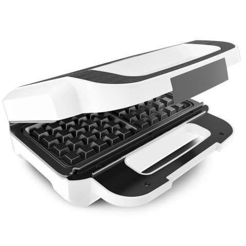 TEFAL | SW701110 | Wafle Maker Przekąska XL | 850 W | Liczba ciast 2 | Belgia | Biały/Szary TEFAL | SW701110 | Wafle Maker Przekąska XL | 850 W | Liczba ciast 2 | Belgia | Biały/Szary