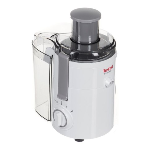 TEFAL | Sokowirówka | ZE370138 Fruitelia Plus | Biały/Pieprz | 350 W | Liczba prędkości 2 + Puls TEFAL | Sokowirówka | ZE370138 Fruitelia Plus | Biały/Pieprz | 350 W | Liczba prędkości 2 + Puls