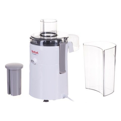 TEFAL | Sokowirówka | ZE370138 Fruitelia Plus | Biały/Pieprz | 350 W | Liczba prędkości 2 + Puls TEFAL | Sokowirówka | ZE370138 Fruitelia Plus | Biały/Pieprz | 350 W | Liczba prędkości 2 + Puls