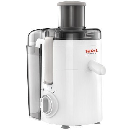 TEFAL | Sokowirówka | ZE370138 Fruitelia Plus | Biały/Pieprz | 350 W | Liczba prędkości 2 + Puls TEFAL | Sokowirówka | ZE370138 Fruitelia Plus | Biały/Pieprz | 350 W | Liczba prędkości 2 + Puls