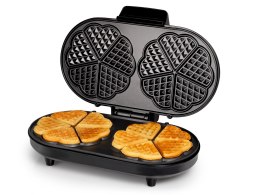 Trójgwiazda | WF-2120 | Gofrownica | 1200 W | Liczba ciast 10 | W kształcie serca | Czarny