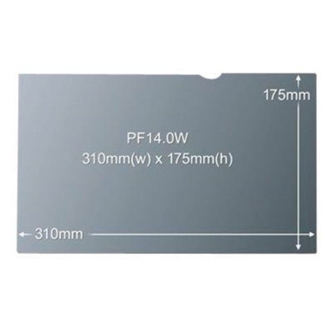 3M 14.0W PRIVACY FILTER/FROM LENOVO 3M 14.0W PRIVACY FILTER/FROM LENOVO