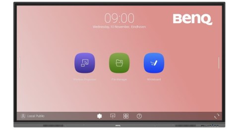 Benq RE7503 75-calowy interaktywny monitor edukacyjny / 16:9 / 400 cd / m2 / 8 ms HDMI, USB Benq Benq RE7503 75-calowy interaktywny monitor edukacyjny / 16:9 / 400 cd / m2 / 8 ms HDMI, USB Benq