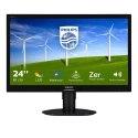 Monitor Philips 241B4LPYCB/00 (24"; TN; FullHD 1920x1080; DisplayPort, DVI, VGA; czarny)