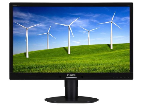 Monitor Philips 241B4LPYCB/00 (24"; TN; FullHD 1920x1080; DisplayPort, DVI, VGA; czarny) Monitor Philips 241B4LPYCB/00 (24"; TN; FullHD 1920x1080; DisplayPort, DVI, VGA; czarny)