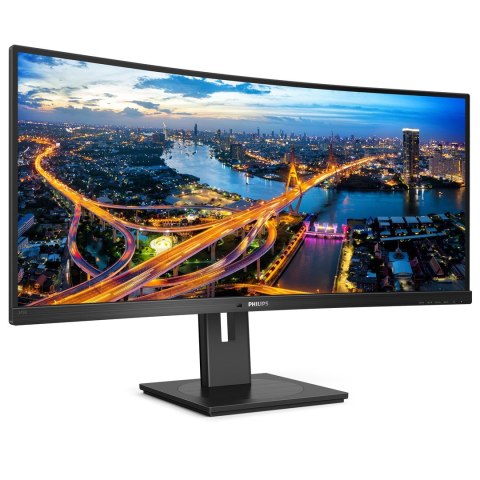 Philips B Line 345B1C/00 monitor komputerowy 86,4 cm (34") 3440 x 1440 px Quad HD LCD Czarny Philips B Line 345B1C/00 monitor komputerowy 86,4 cm (34") 3440 x 1440 px Quad HD LCD Czarny