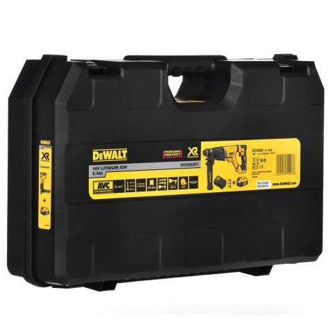 18v xr młotowiertarka bezszczotkowa 1x5.0ah aku; 3j; 28mm 18v xr młotowiertarka bezszczotkowa 1x5.0ah aku; 3j; 28mm