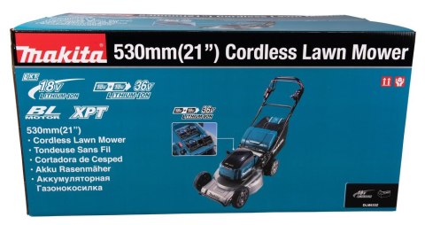 MAKITA KOSIARKA 2x18V Z NAPĘDEM 53cm BEZ AKUMULATORÓW I ŁADOWARKI DLM533Z MAKITA KOSIARKA 2x18V Z NAPĘDEM 53cm BEZ AKUMULATORÓW I ŁADOWARKI DLM533Z