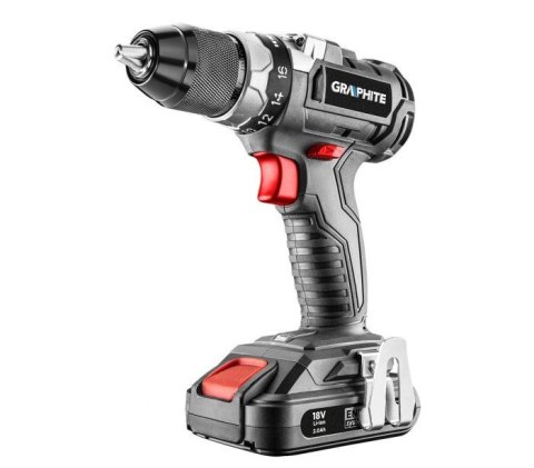 Wiertarko-wkrętarka akumulatorowa bezszczotkowa Energy+ 18V, Li-Ion, bez akumulatora, 58G019 Graphite Wiertarko-wkrętarka akumulatorowa bezszczotkowa Energy+ 18V, Li-Ion, bez akumulatora, 58G019 Graphite