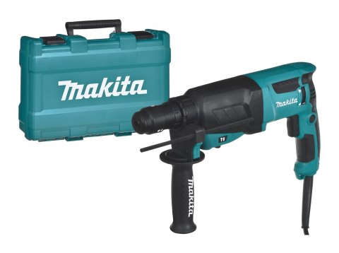 MAKITA MŁOTOWIERTARKA SDS-PLUS Z OPCJĄ KUCIA 800W 2,4J + DODATKOWY UCHWYT HR2630T MAKITA MŁOTOWIERTARKA SDS-PLUS Z OPCJĄ KUCIA 800W 2,4J + DODATKOWY UCHWYT HR2630T