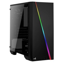 Obudowa Aerocool Cylon Mini RGB Micro-ATX - Czarne Okno