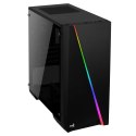 Obudowa Aerocool Cylon Mini RGB Micro-ATX - Czarne Okno