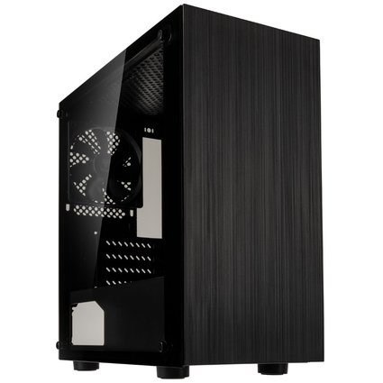 Obudowa Kolink Stronghold M Micro-ATX, szkło hartowane - czarna Obudowa Kolink Stronghold M Micro-ATX, szkło hartowane - czarna