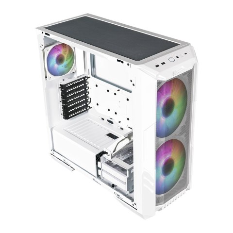 COOLER MASTER OBUOWA HAF 500 MIDI TOWER ARGB BIAŁA H500-WGNN-S00 COOLER MASTER OBUOWA HAF 500 MIDI TOWER ARGB BIAŁA H500-WGNN-S00
