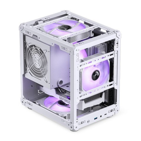 Obudowa komputerowa Jonsbo C6 Micro-ATX - biała Obudowa komputerowa Jonsbo C6 Micro-ATX - biała