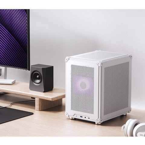 Obudowa komputerowa Jonsbo C6 Micro-ATX - biała Obudowa komputerowa Jonsbo C6 Micro-ATX - biała