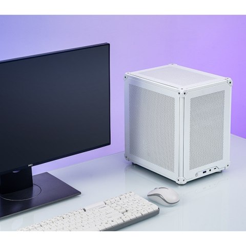 Obudowa komputerowa Jonsbo C6 Micro-ATX - biała Obudowa komputerowa Jonsbo C6 Micro-ATX - biała