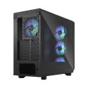 Projektowanie fraktalne | Meshify 2 Lite RGB TG Odcień światła | Szyba boczna | Czarny | E-ATX | Zasilacz w zestawie Nie | Forma