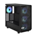 Projektowanie fraktalne | Meshify 2 Lite RGB TG Odcień światła | Szyba boczna | Czarny | E-ATX | Zasilacz w zestawie Nie | Forma