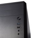 Projektowanie fraktalne | RDZEŃ 1100 | Czarny | Mikro ATX | Zasilacz w zestawie Nie | Zasilacze ATX, do 185 mm, jeśli zamontowan
