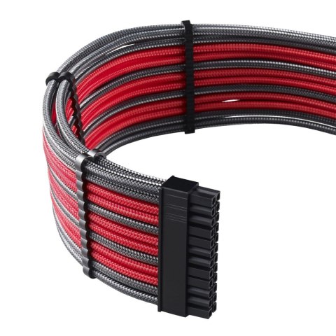 CableMod PRO ModMesh Cable Extension Kit - karbon/czerwony CableMod PRO ModMesh Cable Extension Kit - karbon/czerwony