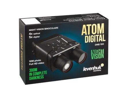 Cyfrowa Lornetka Noktowizyjna LEVENHUK Atom DNB100 Cyfrowa Lornetka Noktowizyjna LEVENHUK Atom DNB100