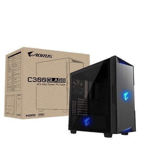 OBUDOWA KOMPUTEROWA MIDITOWER ATX W/O PSU GB-AC300G BLACK GIGABYTE OBUDOWA KOMPUTEROWA MIDITOWER ATX W/O PSU GB-AC300G BLACK GIGABYTE
