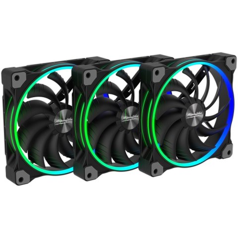 Wentylator Alpenfohn Wing Boost 3 ARGB 140mm 3 szt. Czarne Wentylator Alpenfohn Wing Boost 3 ARGB 140mm 3 szt. Czarne