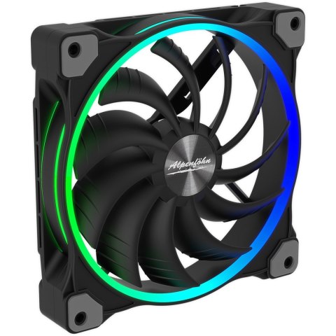 Wentylator Alpenfohn Wing Boost 3 ARGB 140mm 3 szt. Czarne Wentylator Alpenfohn Wing Boost 3 ARGB 140mm 3 szt. Czarne