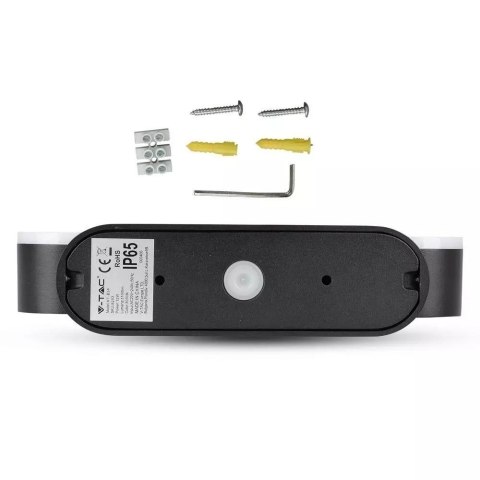 Kinkiet Ścienny V-TAC 12W LED Obrotowy 350st Czarny VT-814 3000K 1100lm Kinkiet Ścienny V-TAC 12W LED Obrotowy 350st Czarny VT-814 3000K 1100lm