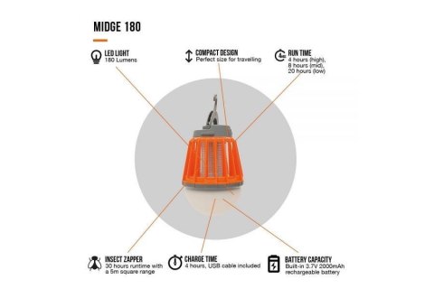 Lampa akumulatorowa Vango Midge 180 Lampa akumulatorowa Vango Midge 180