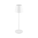 Lampka Biurkowa Nocna V-TAC 2W LED Ładowanie Ściemnianie IP54 Biała VT-7522 3000K 200lm