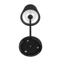 Lampka Biurkowa Nocna V-TAC 2W LED Ładowanie Ściemnianie IP54 Czarna VT-7522 3000K 200lm