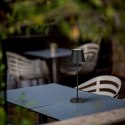 Lampka Biurkowa Nocna V-TAC 2W LED Ładowanie Ściemnianie IP54 Czarna VT-7522 3000K 200lm