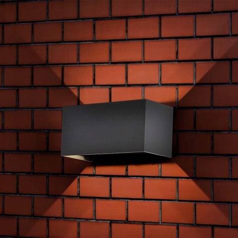 Oprawa Ścienna V-TAC 24W LED Góra Dół IP65 Czarna VT-8125-B-N 4000K 2720lm Oprawa Ścienna V-TAC 24W LED Góra Dół IP65 Czarna VT-8125-B-N 4000K 2720lm