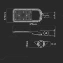 Oprawa V-TAC SKU20427 VT-139ST 6500K 100W 11000lm