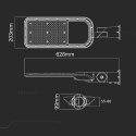 Oprawa V-TAC SKU20429 VT-169ST 6500K 150W 16500lm