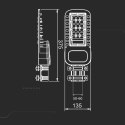 Oprawa V-TAC SKU21956 VT-34ST-N 4000K 30W 4050lm