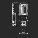 Oprawa V-TAC SKU21958 VT-54ST-N 4000K 50W 6850lm