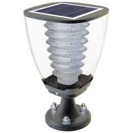 POWERNEED SOLARNA LAMPA OGRODOWA PEARL 100LM, CIEPŁE BIAŁE ŚWIATŁO LED X7, PANEL SOLARNY 1.6W, CZUJNIK ZMIERZCHOWY ESL-15H