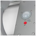 POWERNEED SOLARNA LAMPA ULICZNA ATLAS 4000LM, LED X40, PANEL SOLARNY 38.4W, CZUJNIK RUCHU I ZMIERZCHOWY, SREBRNA, SSL34