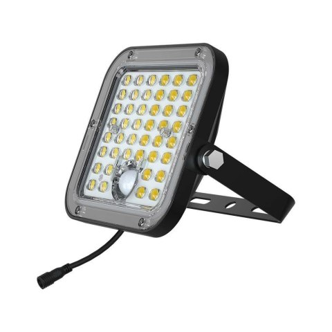 Projektor LED Solarny V-TAC 10W IP65, Pilot Timer, LiFePo 3.7V 6000mA Czarny VT-411 4000K 1500lm Projektor LED Solarny V-TAC 10W IP65, Pilot Timer, LiFePo 3.7V 6000mA Czarny VT-411 4000K 1500lm